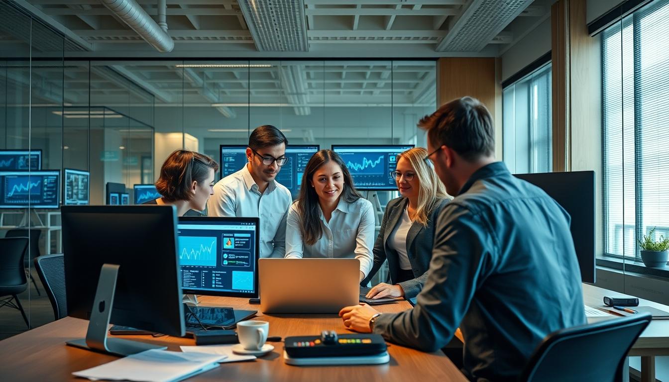 Business data analysis and visualization systems